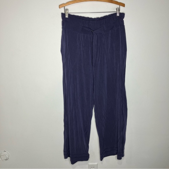 Saturday Sunday by Anthropologie wide leg pants paperbag waist  women’s large - Picture 1 of 9